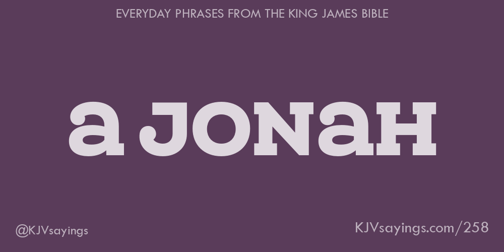“A Jonah”