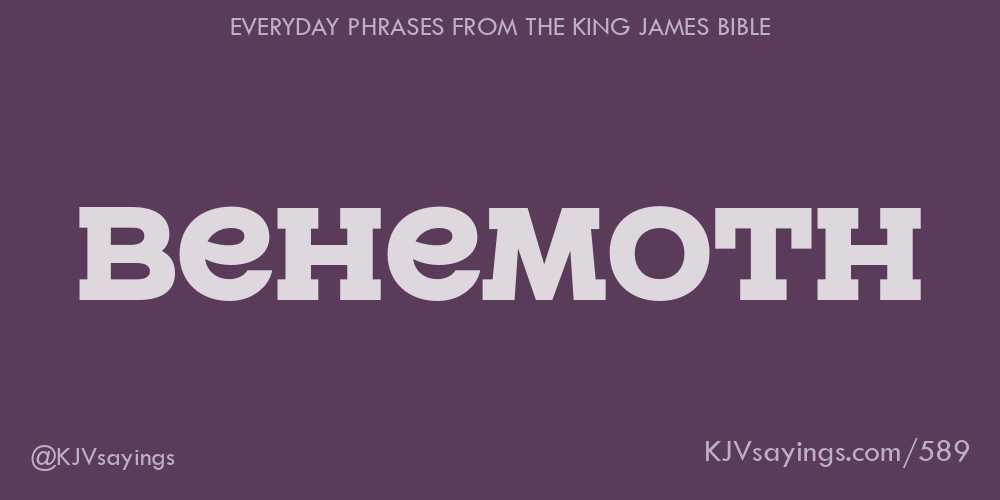 “Behemoth”