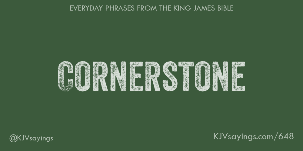 “Cornerstone”
