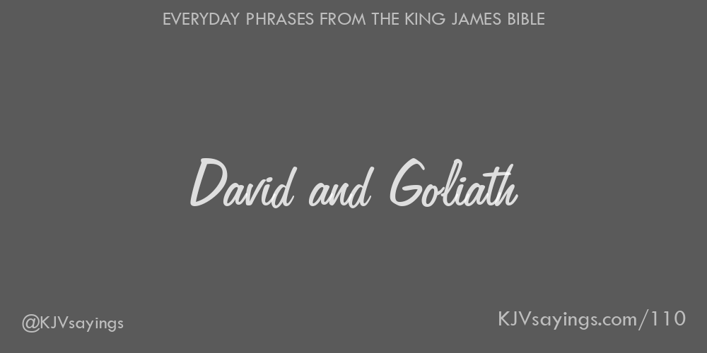 “David and Goliath”