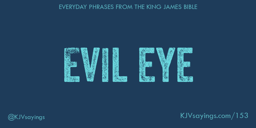 &ldquo;Evil eye&rdquo;