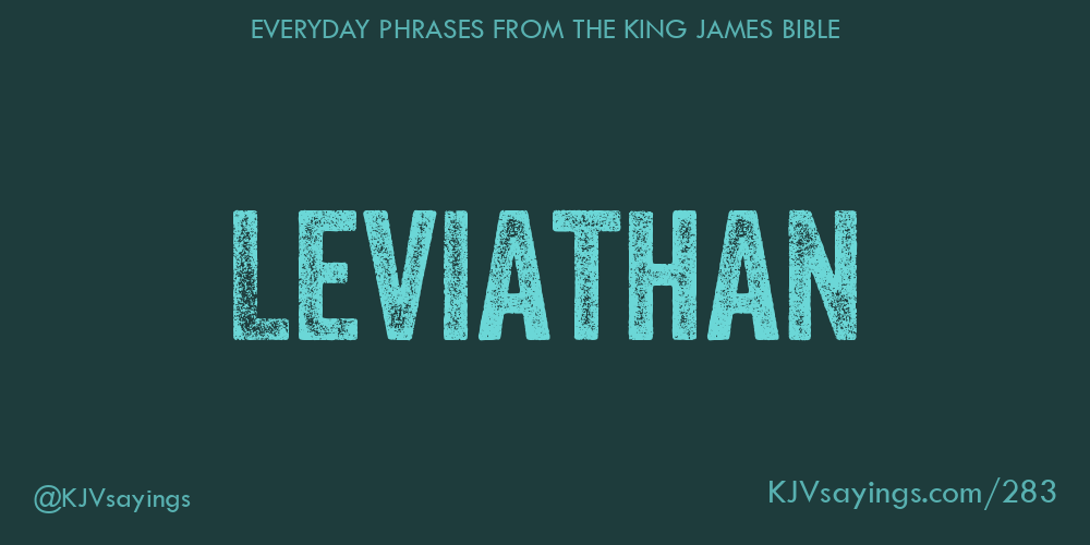 &ldquo;Leviathan&rdquo;
