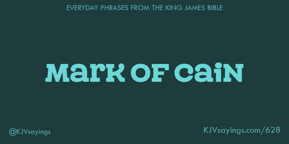 mark-of-cain-king-james-bible-kjv-sayings