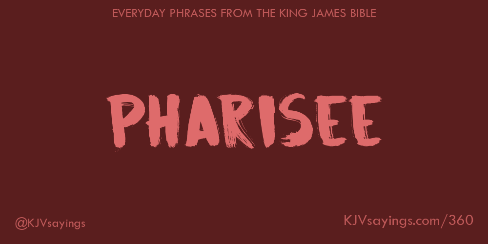 “Pharisee”