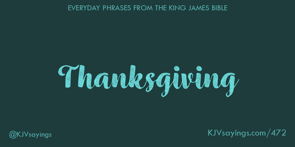 “Thanksgiving”